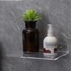 Acrylic Shelf For Wall Storage,Floating Bookshelves,Display Shelf Organizer For Bathroom,Bedroom,Living Room,Kitchen,Room Decor