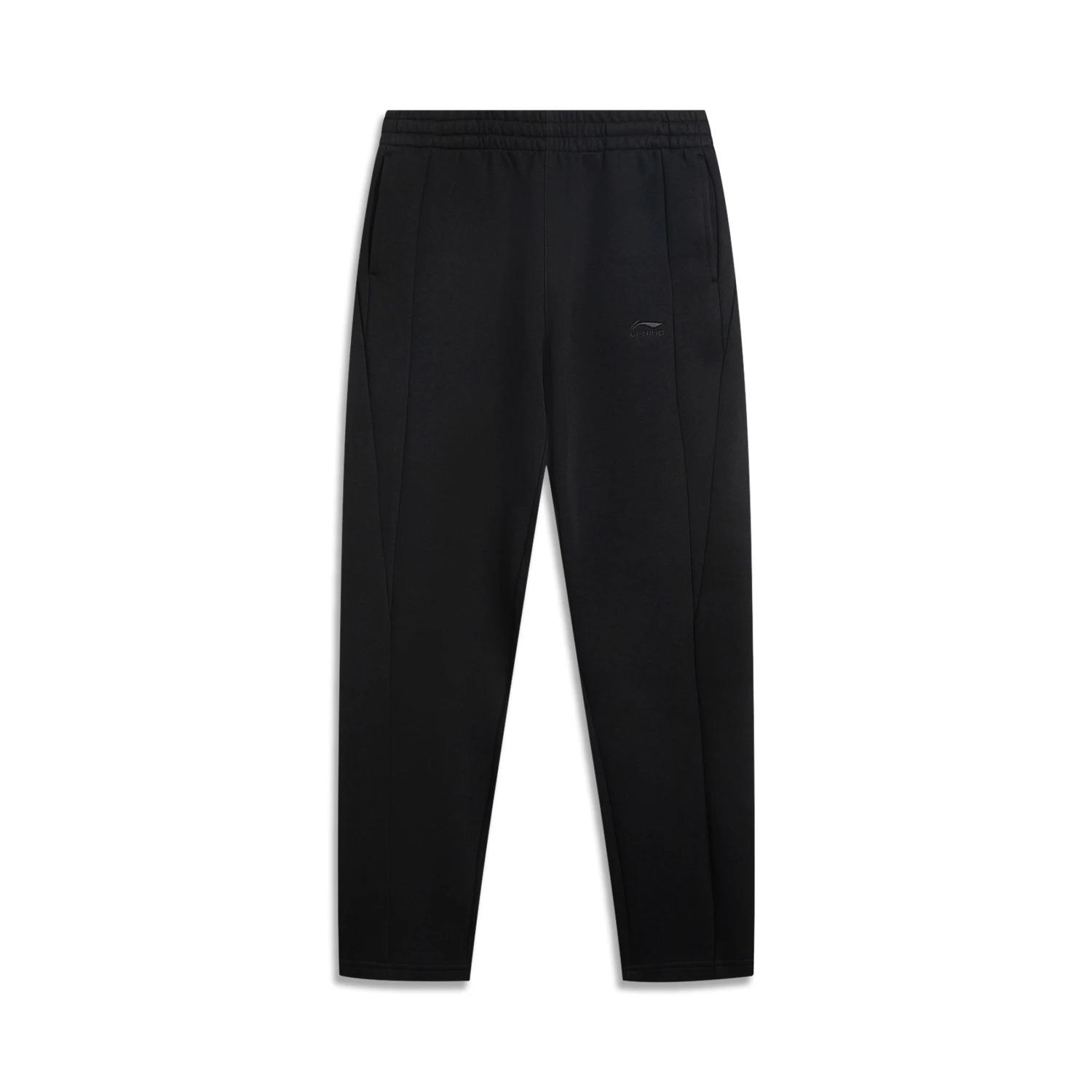 Li-Ning Simple Comfortable Versatile Mid-Rise Sports Casual Pants Men bottoms AKLVC29-1 S