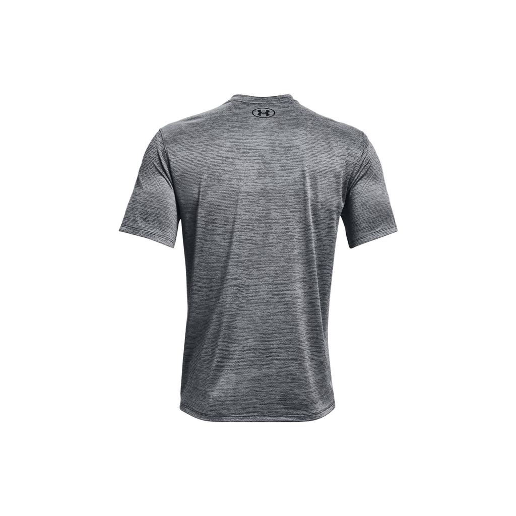 Under Armour T Shirts Men's Asphalt Gray Crew Neck Moderate Straight Fit 1376791-012