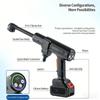 Battery Operated Brushless High Pressure Cleaner With Soap Dispenser And 180 Degree Rotating Nozzle For Car Home Garden Cleaning