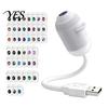 Ambient Lighting Projector USB Lamp, Starry Sky Night Light with Clear Image And Adjustable Lamp Brightness, Touch Control 2-in-1 Star for Home Travel