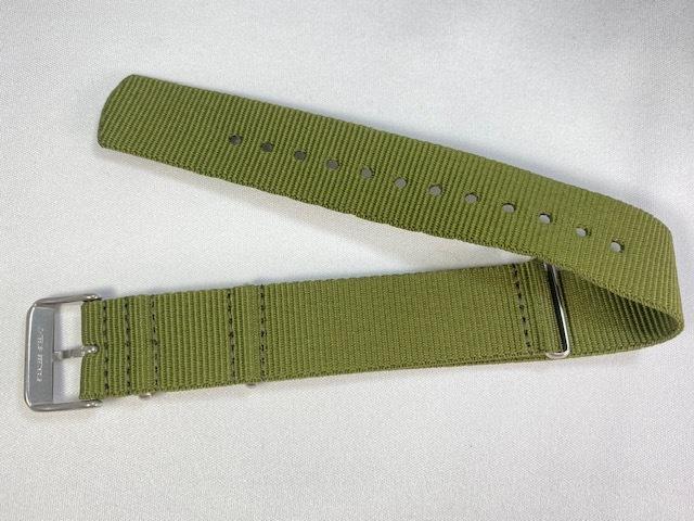 SEIKO L0N601AJ0 Seiko 5 Sports 22mm Nylon Band Green for SRPJ19J8/SBSA163/4R36-12K0