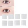 8 Sheet Self Adhesive Lash Strips for Fake Eyelashes No Glue Apply Black Transparent Waterproof Reusable Eyelash Adhesive Strips