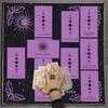 Elegant Tarots Card Spread Cloth Exquisites Soft Velvets Tarots Tablecloth for Spiritual Practices Gift