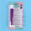 Manual Handheld Cake Decorating Sprayer For Effortlessly Baking With Adjustable Nozzle And Durable Plastic Design