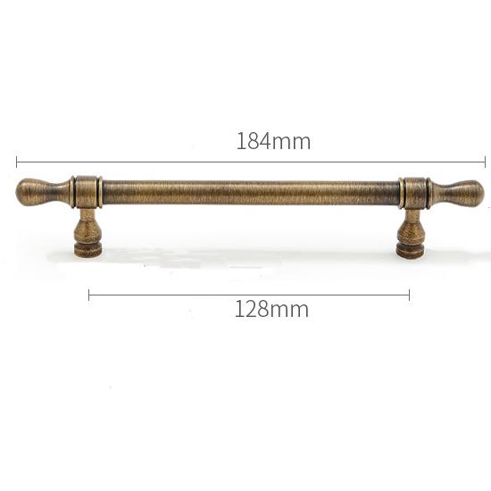 Lot De 10 Poignées De Tiroir/armoire Laiton Antique (5 Pouces/128mm) - Quincaillerie Cuisine