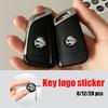 8Pcs Car Door Keyhole Sticker Lock Protection Dustproof Decals For Mercedes Benz AMG A B C E S G Class W201 W210 W108 W205 W203