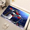 1pc UFO Robo Grendizer Print Area Rug - Soft, Washable Non-Slip Indoor Mat, Living Room, Home Office Decorative Rug,Office Decorative