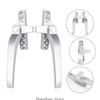 Smooth Window Handle Locking Mechanism Handle Universal Window Pull Handle Versatile Usage Suitable for Most 3XUF