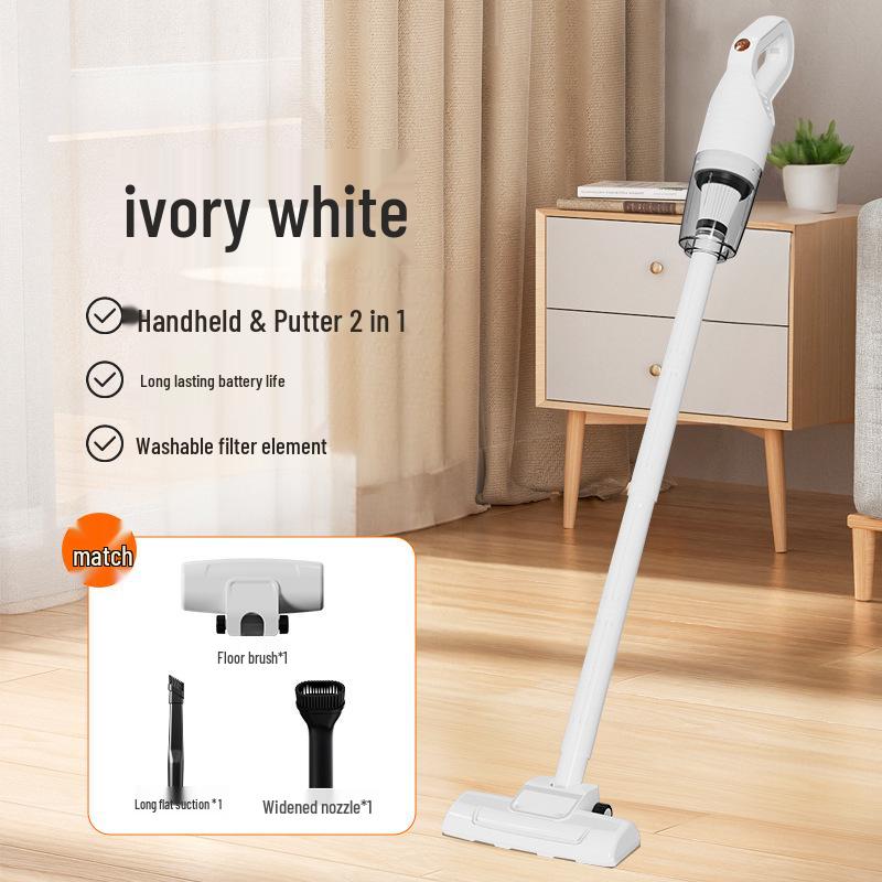 

Компактный перезаряжаемый ручной пылесос: Мощное всасывание и удаление клещей, беспроводной для домашнего использования English