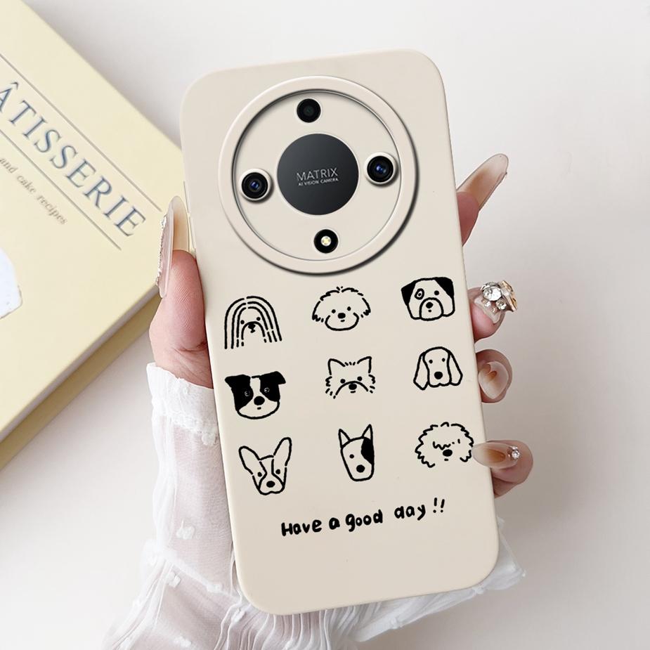 Für Honor Magic 5 Lite Hülle Honor X9A RMO-NX1 Niedliche Cartoon Bemalte Abdeckung Weiche TPU Handyhülle Für Honor Magic5 Lite HonorX9a Taschen