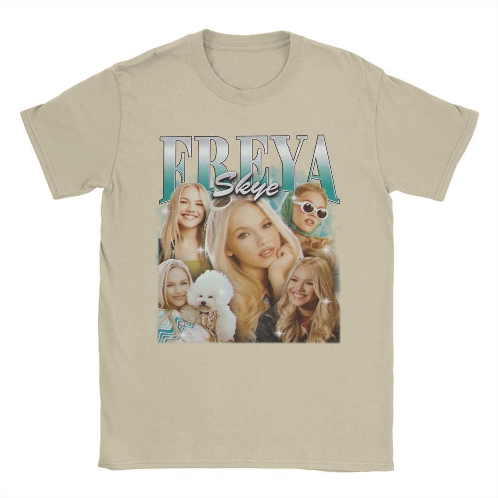 Funny Freya Skye TShirts for Unisex Round Collar Pure Cotton T Shirt Short Sleeve Tee Shirt 6XL Clothes