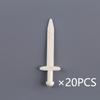MOC DIY Mittelalterliche Burg Militärisches Schwertriemen Scheide Gürtel Bausteine Krieger Ritter Soldat Figuren Zubehör Steine Spielzeug