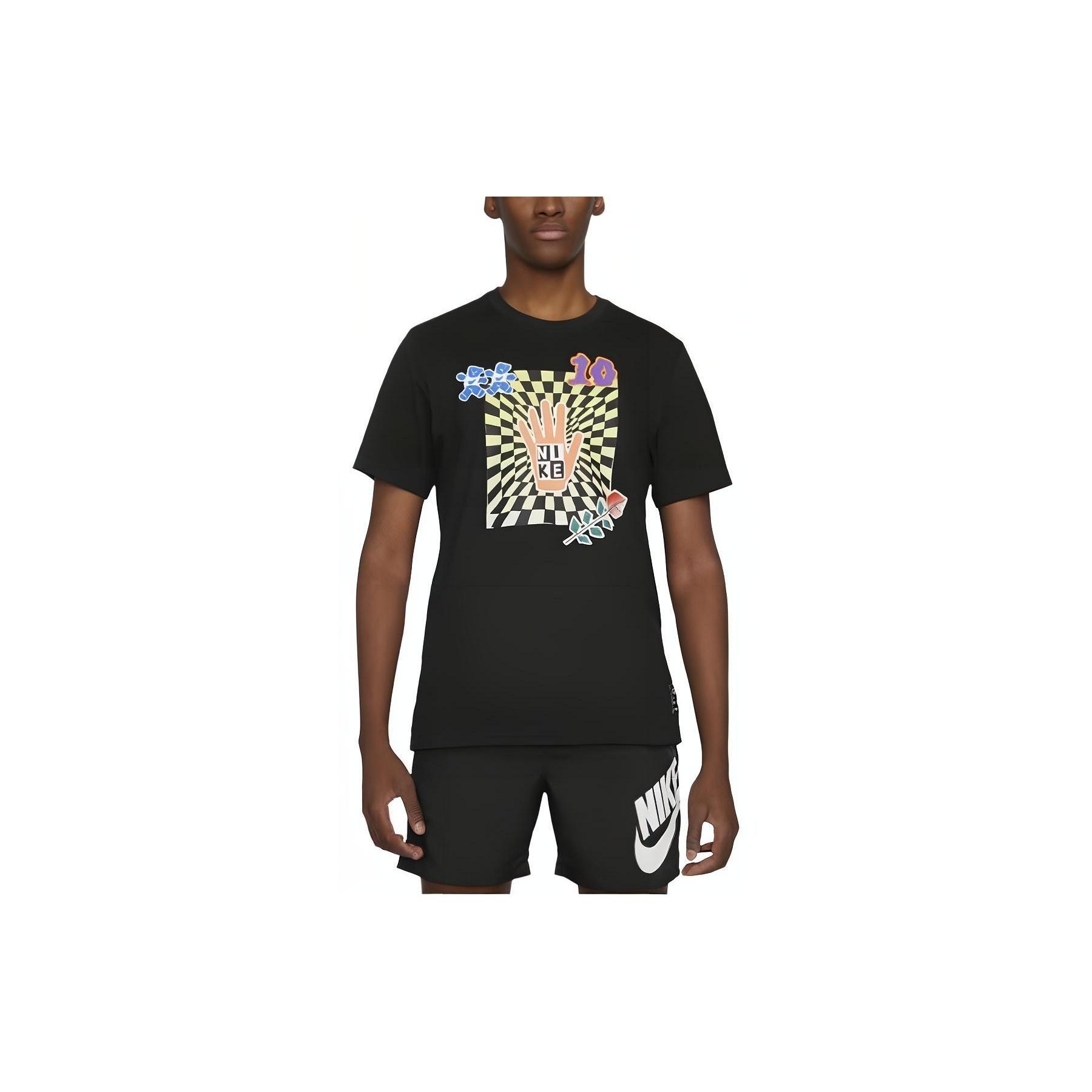 Nike Sportswear A.I.R. Machine T-Shirt  Black  Men s DJ1381-010 L