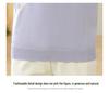 Summer Women's Knit Short-Sleeved Base Layer Top - Stylish for Young Moms & Middle-Aged Women