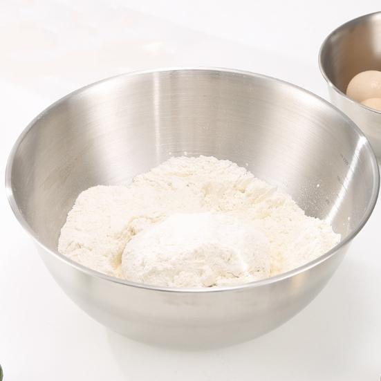 Stainless Steel Mixing Bowls Heavy Duty Nesting Salad Mixing Bowls with Scale