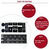 AC & Radio Button Repair Stickers Compatible with 2007-2014 Cadillac Escalade EXT ESV Climate Control and Multimedia Radio Button Repair Decal