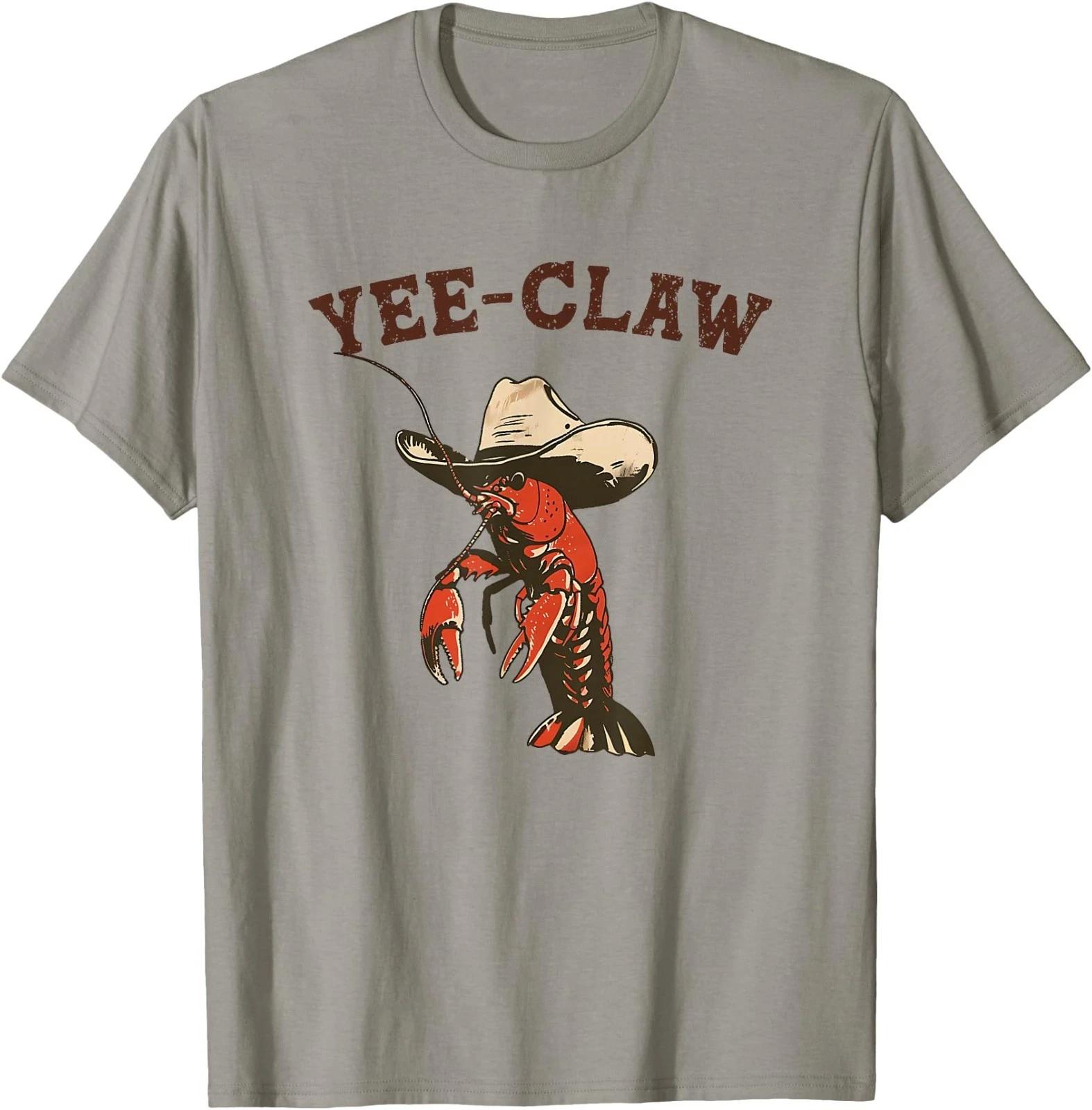 Yee Claw! Funny Crawfish Cajun Seafood Festival T-Shirt 2XL