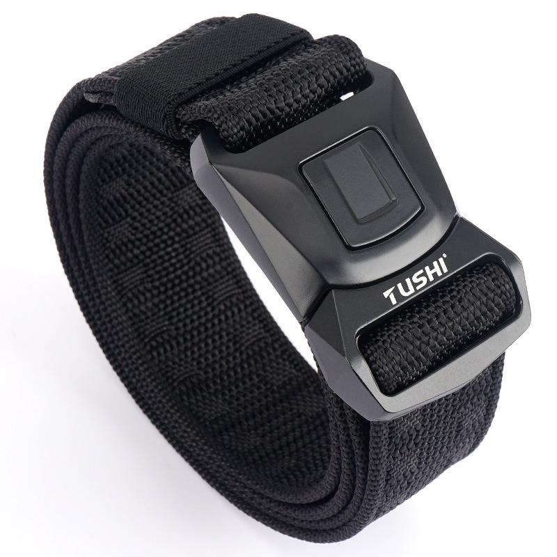 Enhanced Camouflage Tactical Nylon Belt for Training & Safety