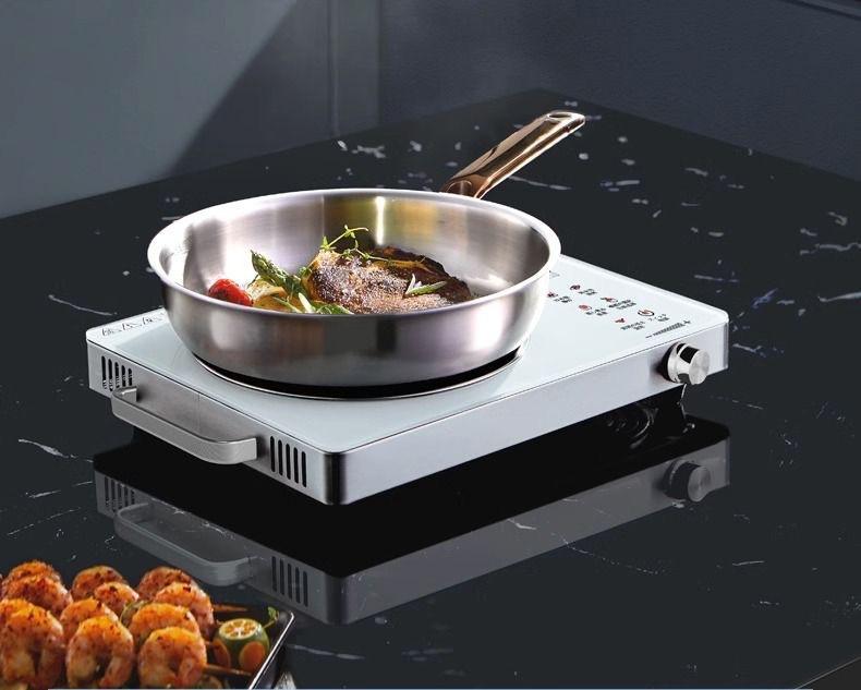 High-Power Electric Ceramic Induction Cooktop: Multifunctional Tea & Hot Pot Stove for Household Kitchens
