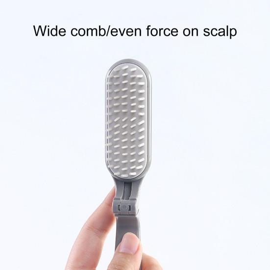 Foldable Comb Portable Travel Anti-Static Compact Pocket Hair Brush Foldable Massage Hair Comb Hair Styling Tool