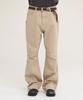 Akesi Rough Panel Sagging Flare Pants_Sand Beige