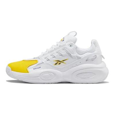 Solution Mid White Collegiate Gold Unisex Sneaker Schuhwerk-Weiß Kräftig-Lila HR0505