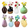 8PCS Elegant Mini Container  Items Simple Synthetic Top For Refrigerator Cabinet Storage Decoration