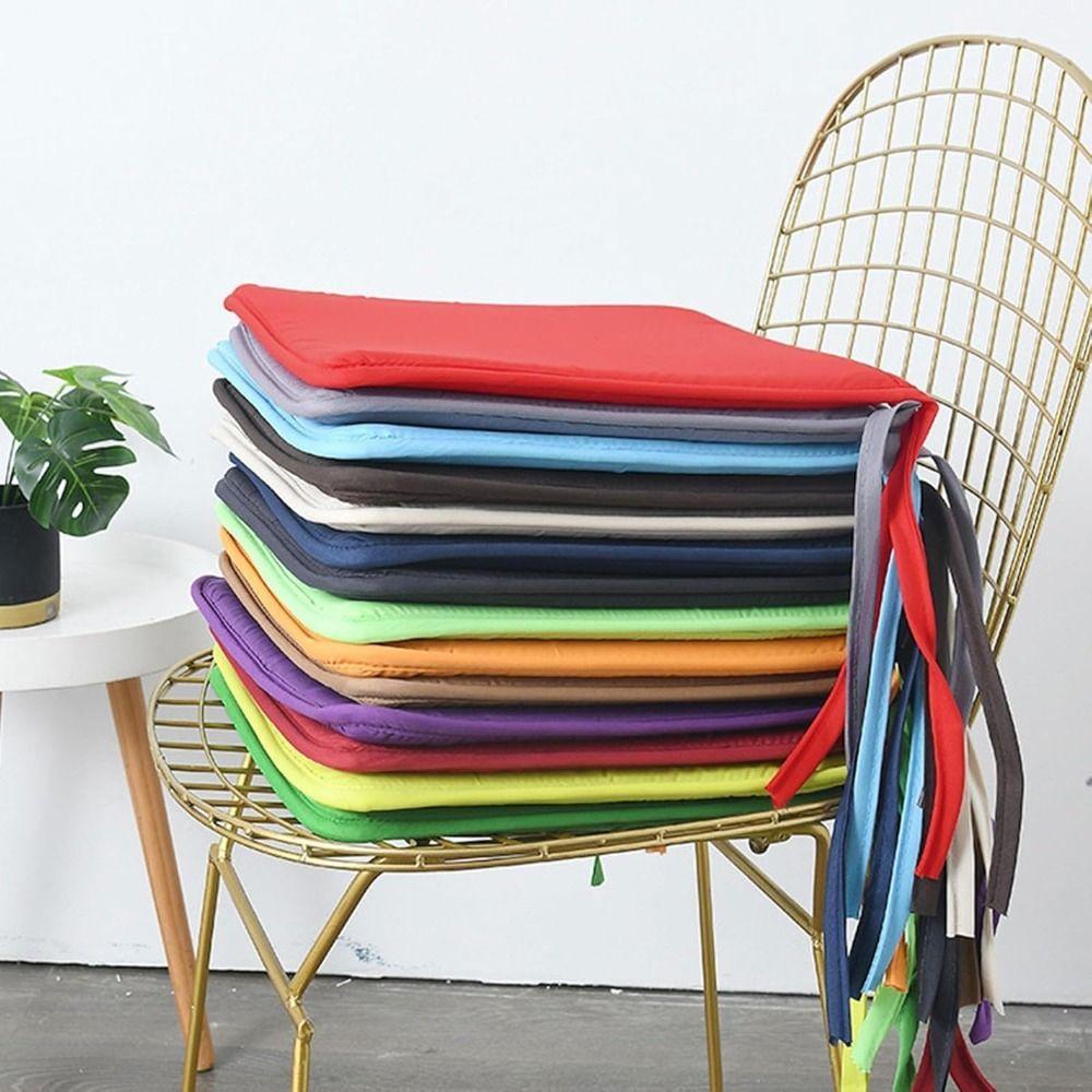 Thick Foam Padding Seat Cushions 40X40cm Sponge Pads Comfortable Chair Pads Indoor