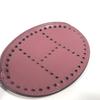 HERMES Evelyne H logo Wallet Coin Compartment coin purse Leather purple