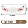 Waterproof European Freckle Tattoo Sticker—Metallic Flash Face Stickers for Christmas Makeup