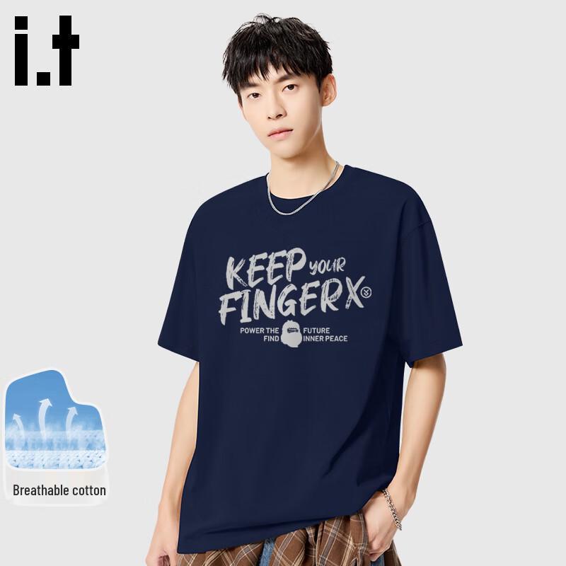 

Fingercroxx IT Men s Japanese Style Cotton Short Sleeve T-Shirt XL