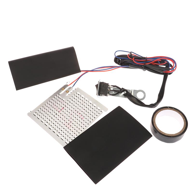 Universal Motorcycle Heated Hand Grips 12V Snowmobile Handlebar Heater Warmer Kit For Refit Moto Handlebar Hand Set