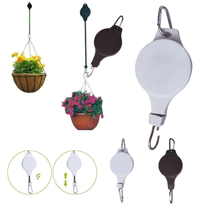 Convenient 21*8cm Size Extendable Plant Pulley For Easy Hanging
