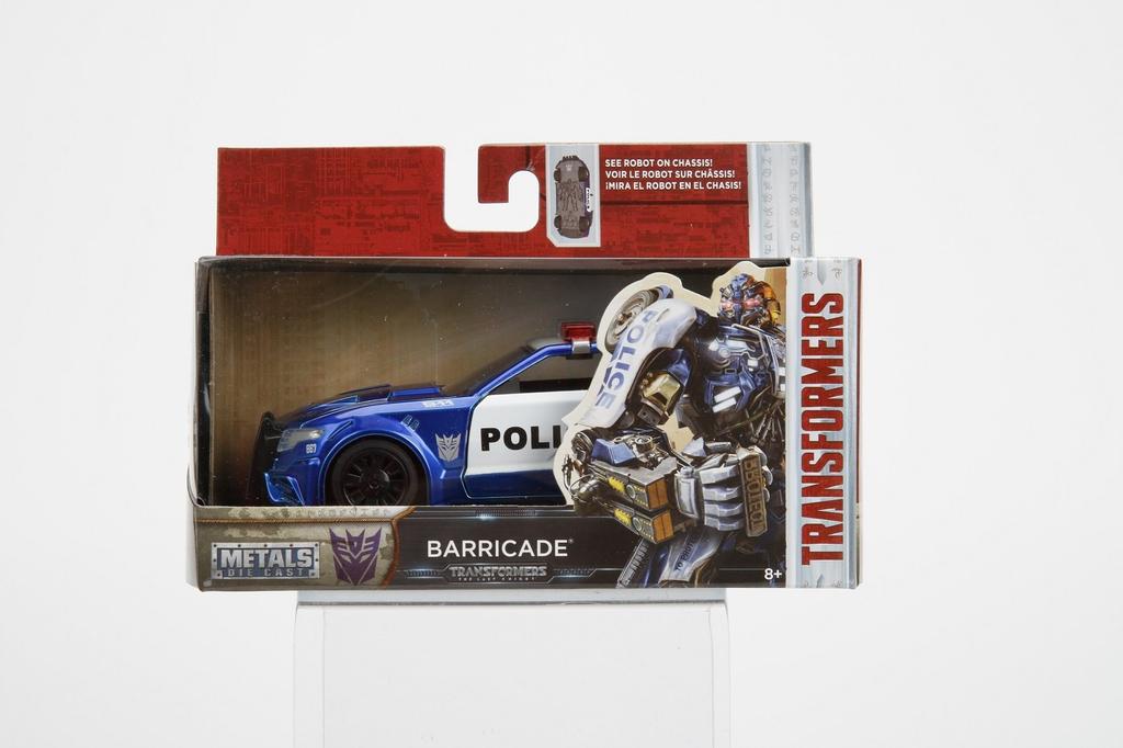 Last Knight 2017 Jada Toys Metals Scale Diecast Vehicle Barricade TRANSFORMERS MOVIE 5 THE LAST KNIGHT JADA TOYS METALS DIE CAST BARRICADE TF Overseas
