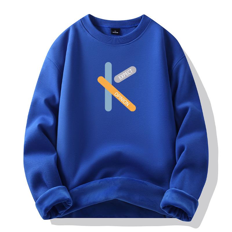 Men's Hoodie Loose Sweatshirt Warm Top Trendy Versatile Casual Sweatshirt