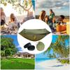 Backpacking Hammock Nylon Double Camping Hammock Foldable Backpacking Accessories For Hiking Family Fall Backyard Yard Indoor