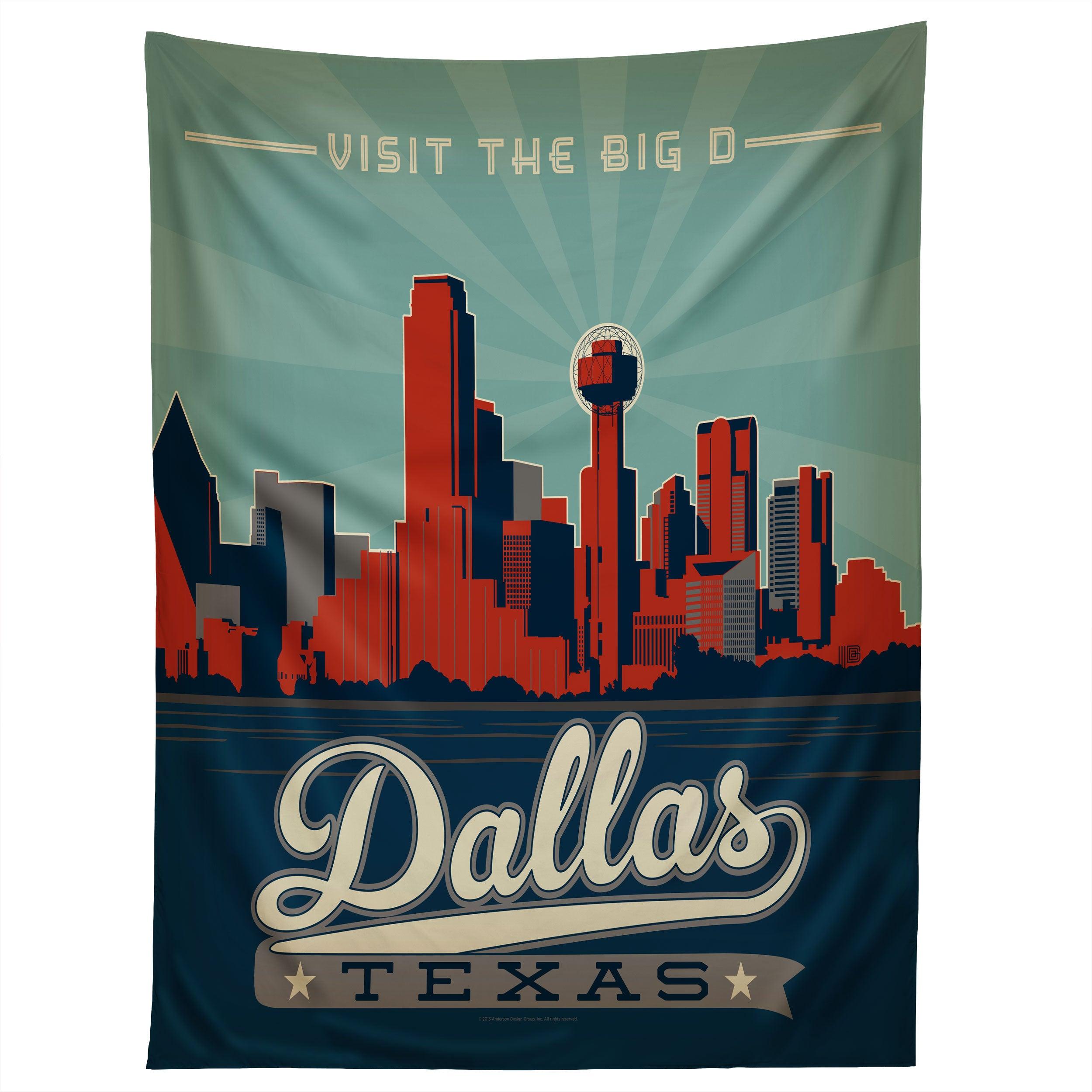 DALLAS tapestry 75x100