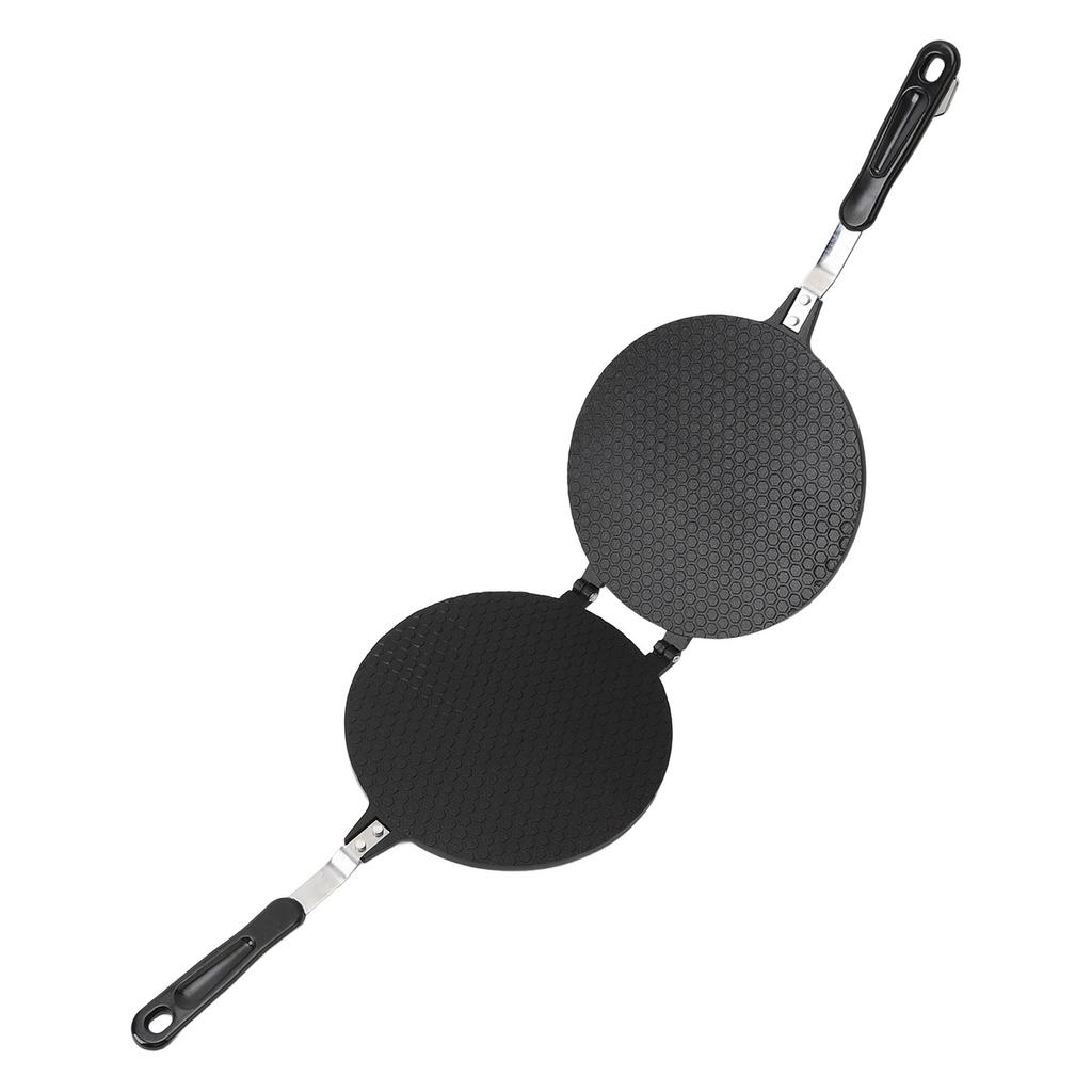 8.7in Waffle Cone Maker for Home Use Ice Cream Cone Maker Non Stick Egg Roll Maker Waffle Bowl Machine Grid Design