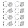 Pack of 8 Halloween Biscuit Molds Cookie Molds Cats Shape Biscuit Cutter Cookie Tool Present for Baking Enthusiasts