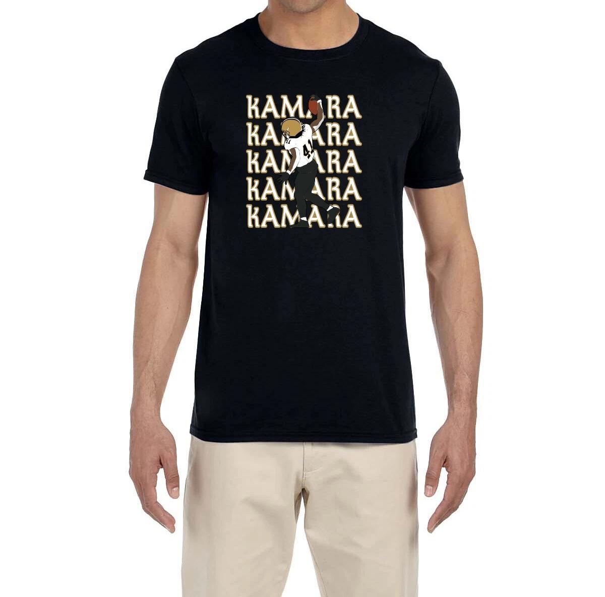 New Orleans Saints Alvin Kamara Text Pic T-Shirt XL