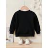 joyful Face Print Kids Sweatshirt Cute Street Style Top s s Pullover