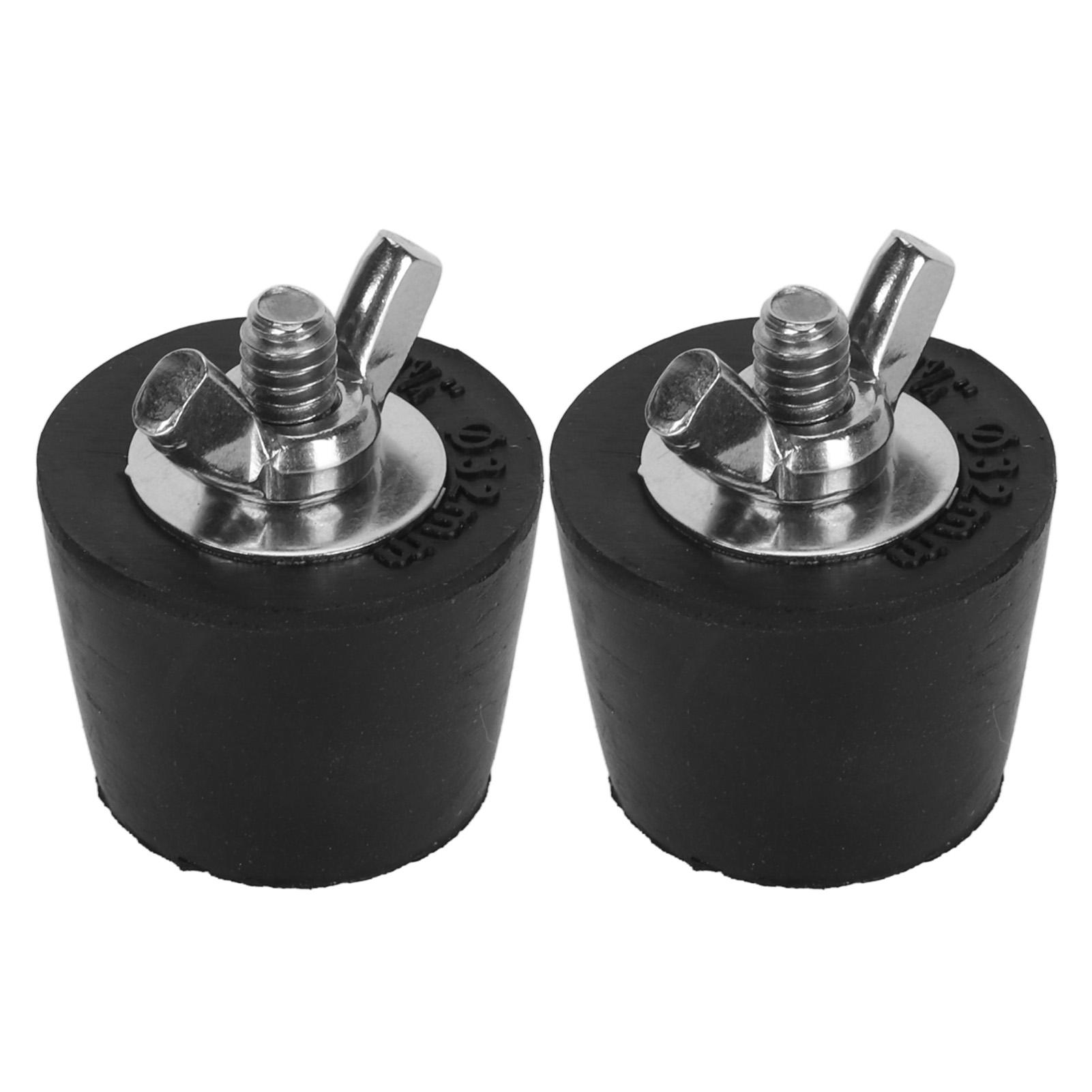 

2PCS Pool Winterizing Plug Rubber Stainless Steel Pool Winter Expansion Plugs for Swimming Pool Pipework Winter Fittings 32mm / 1.26in