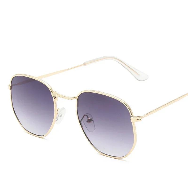 

New Metal Men Sunglasses Brand Designer Sun Glasses Vintage Women Female Classic Driving Eyewear Uv400 Oculos De Sol Masculino