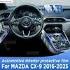 For MAZDA CX9 2016-2025 CX-9 Panel Navigation Screen Automotive Interior TPU Protective Film Cover Anti-Scratch Sticker