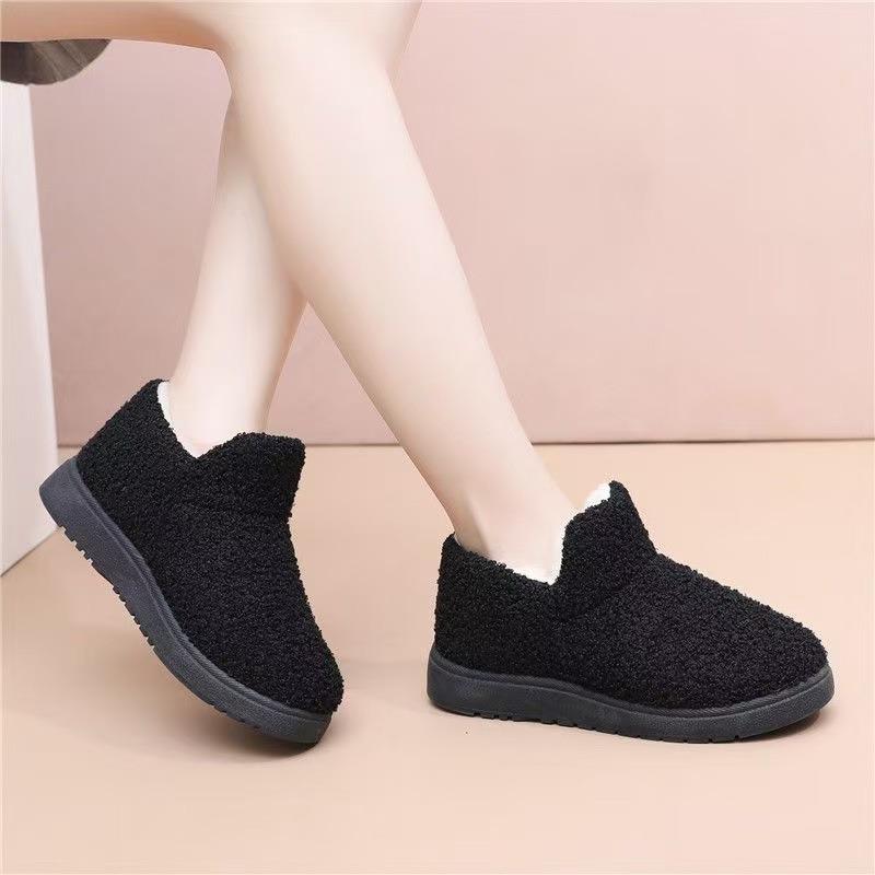 Women's Cotton Shoes with Soft Soles, Comfortable and Stylish, Suitable for Casual Wear, Warm in Winter, Mother's Shoes