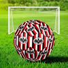 Eintracht Frankfurt Crest Size 5 Soccer Ball, Suitable for Training and Matches, High-Elasticity, Wear-Resistant Material Gift for Fan