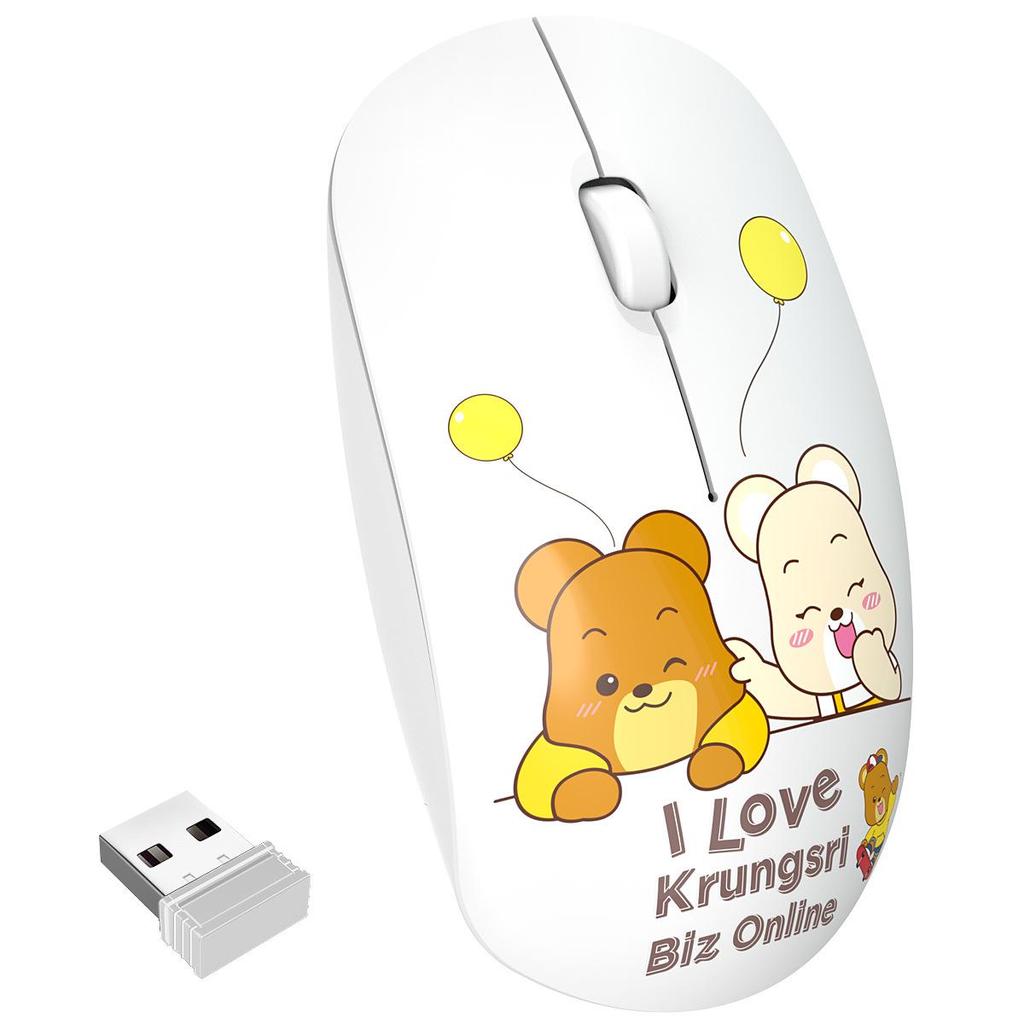 2.4G Wireless Silent Bluetooth Mouse for Laptops, Office, and Gaming
