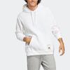 Adidas Letter Print Sports Casual Hoodie Unisex Hoodies White IL8297