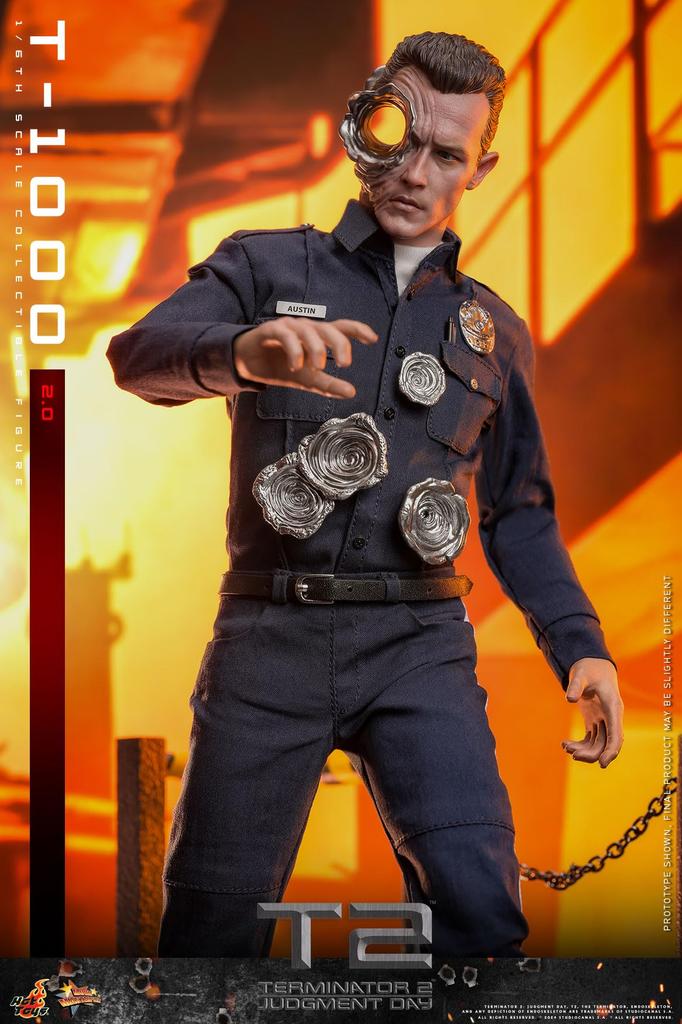 Movie Masterpiece Terminator 2 Scale Figure T-1000 (Version 2.0) 1/6